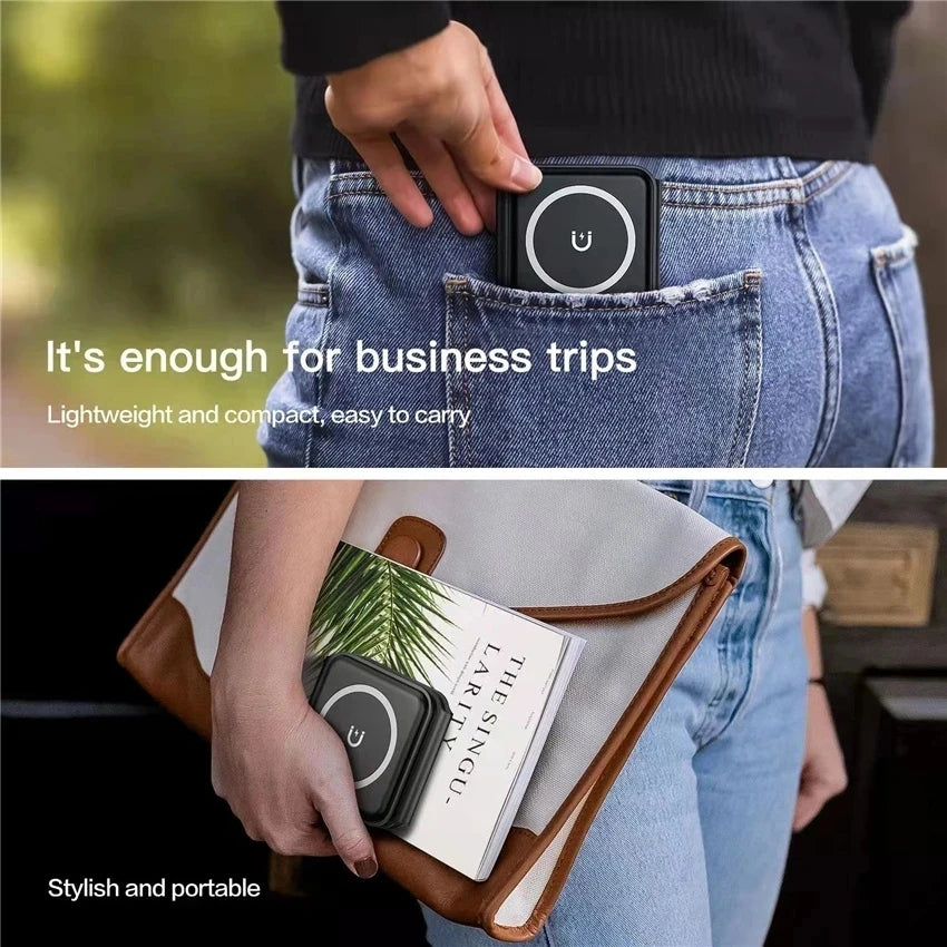100W 3 in 1 Magnetic Portable Wireless Charger