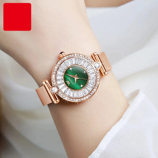 Women Elegant Luxury Diamond Wristwatch