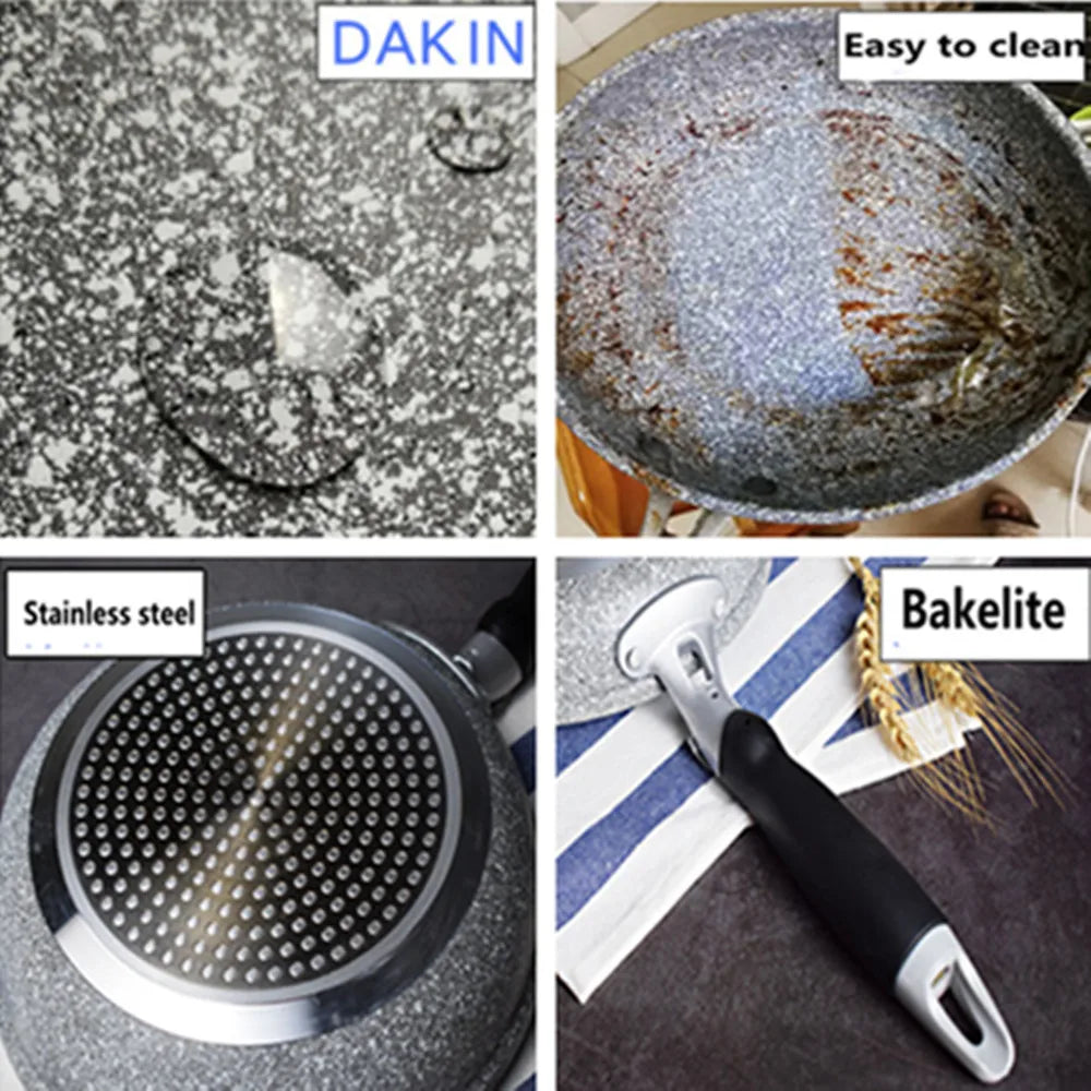Durable Stone Frying Wok Pan