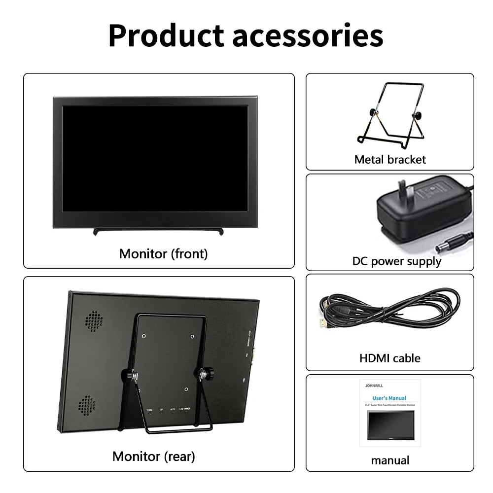 10.1″ 1920X1200P Portable monitor IPS HD LCD Computer