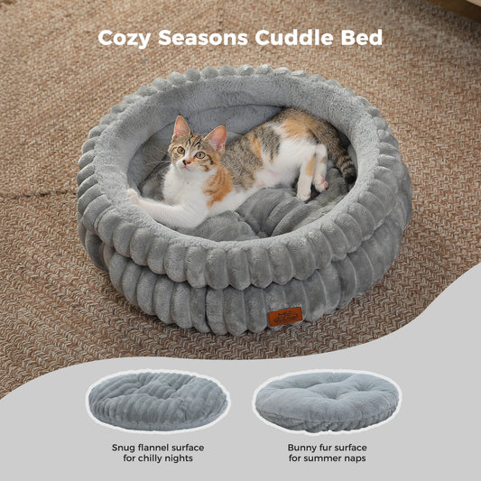Washable Round Dog Bed