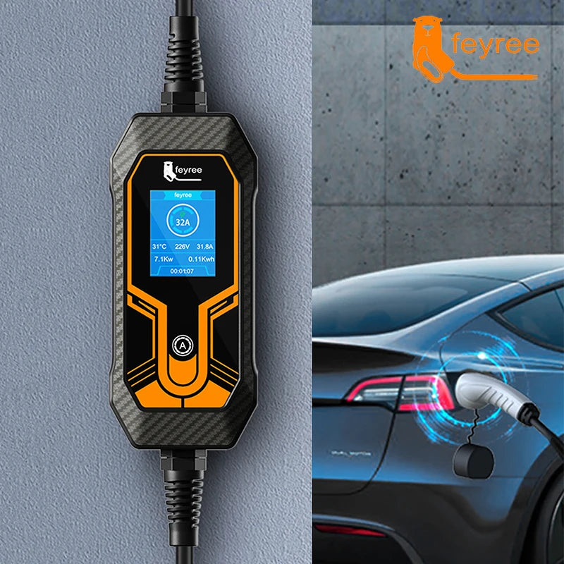 11KW 16A EV Portable Charger