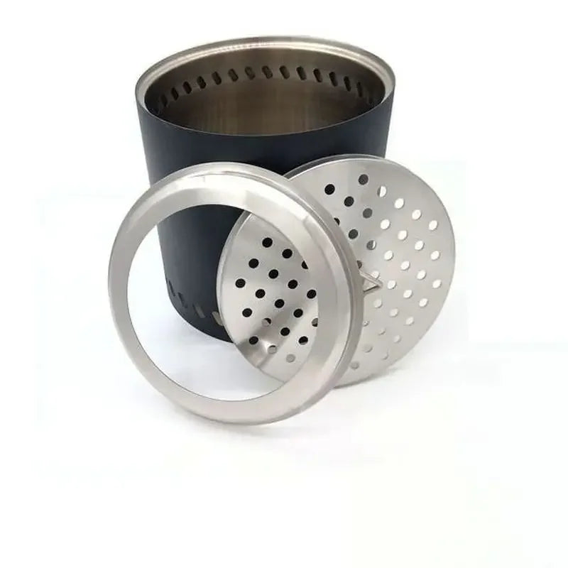 Portable Bonfire Stainless Steel Fire Pit Brazier