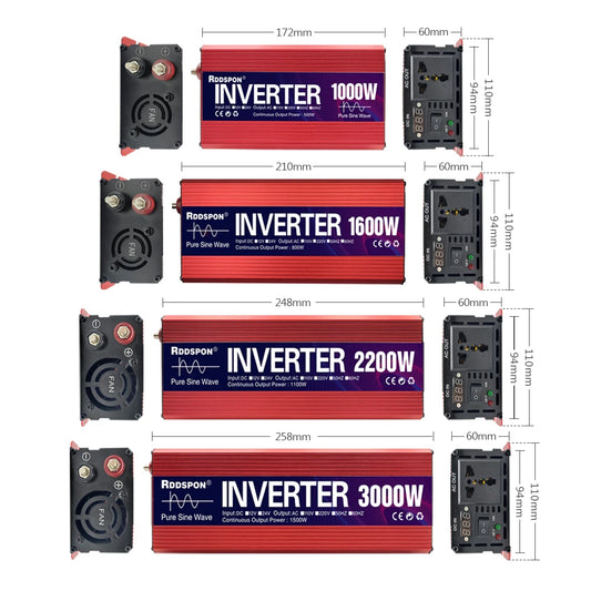 Pure Sine Wave Inverter DC 12V 24V