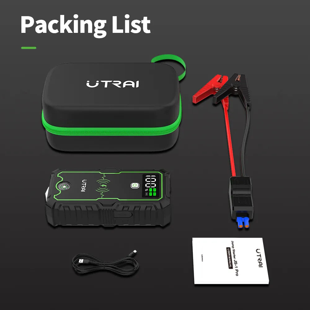 2500A Jump Starter Portable Charger Car Booster