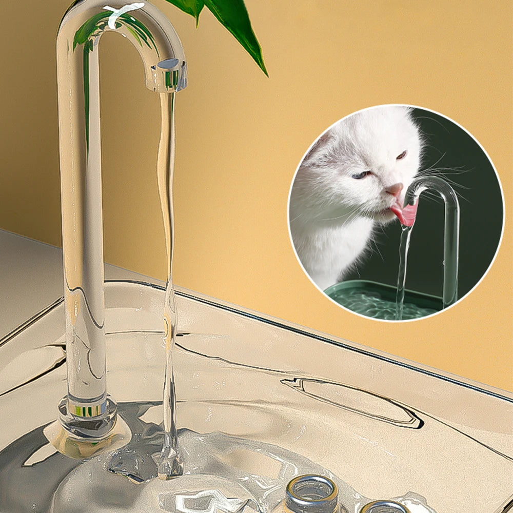 Electric Mute Recirculate Cat Water Fountain
