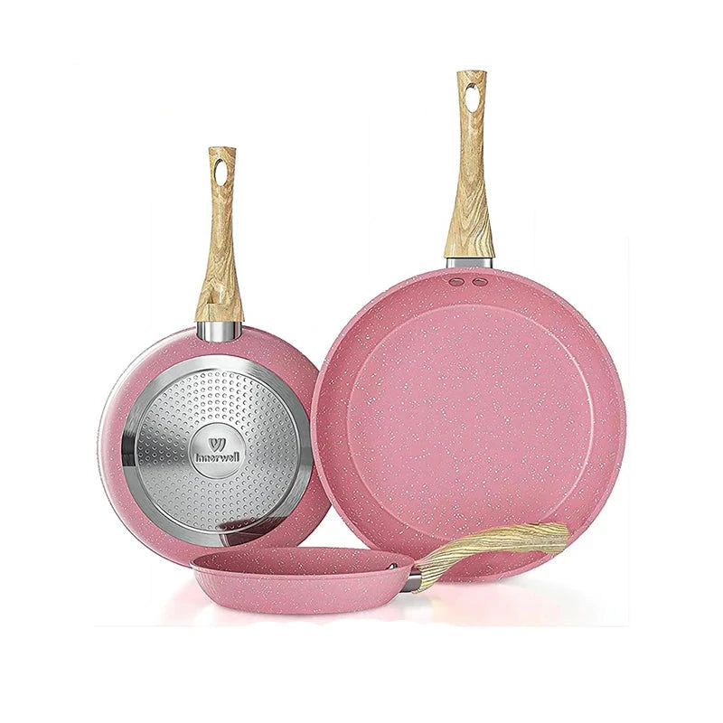 3Pcs Kitchen Frying Pan