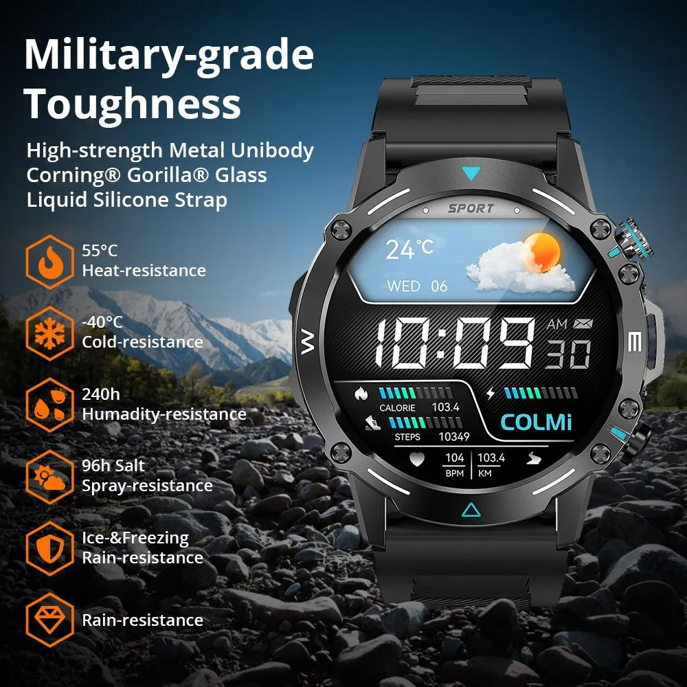Sports Modes Voice Calling Smart Watch