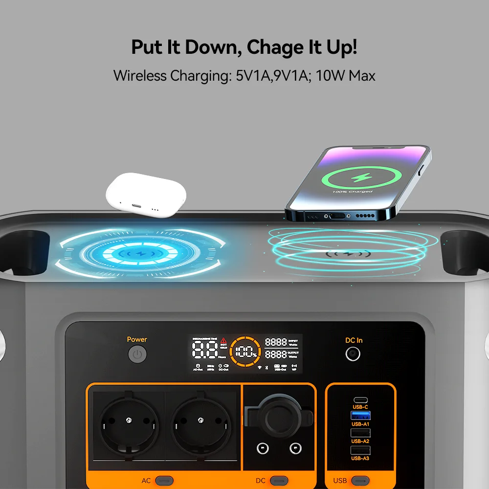Lifepo4 Rechargeable Portable Power Station