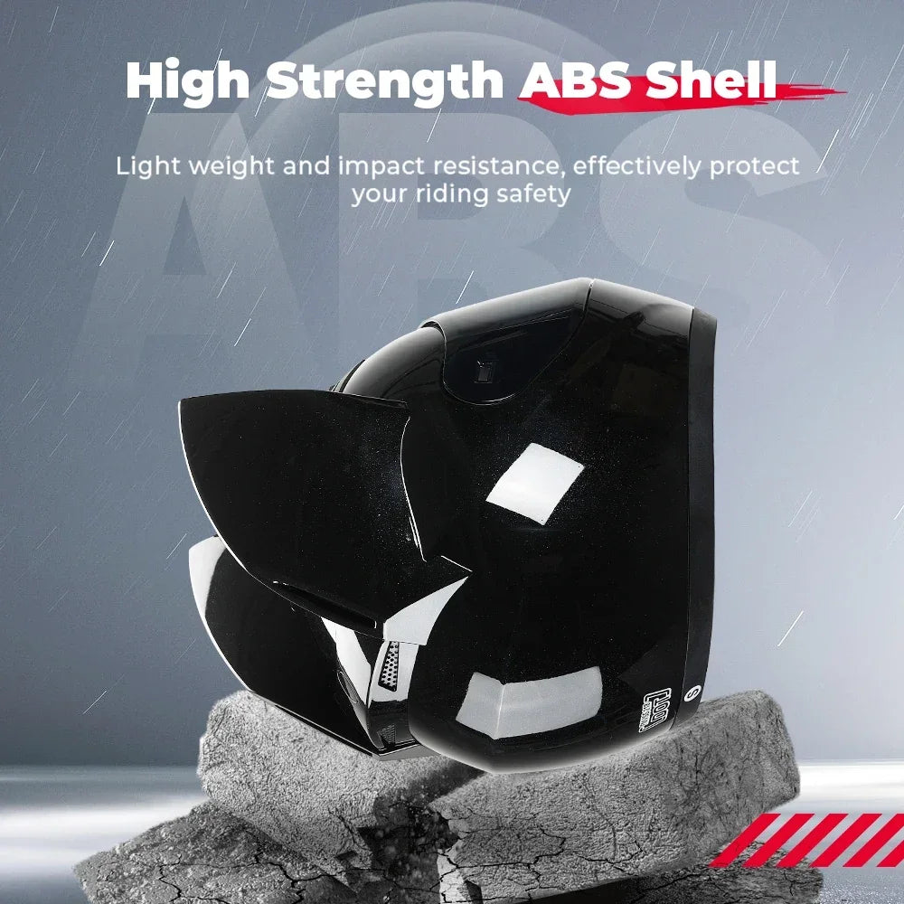 Full Face Cat Ear Detachable Motorcycle Helmet