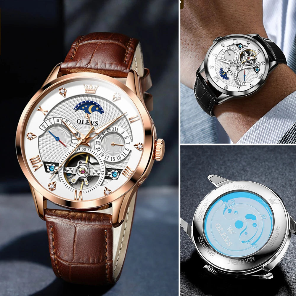 Business Skeleton Wristwatch