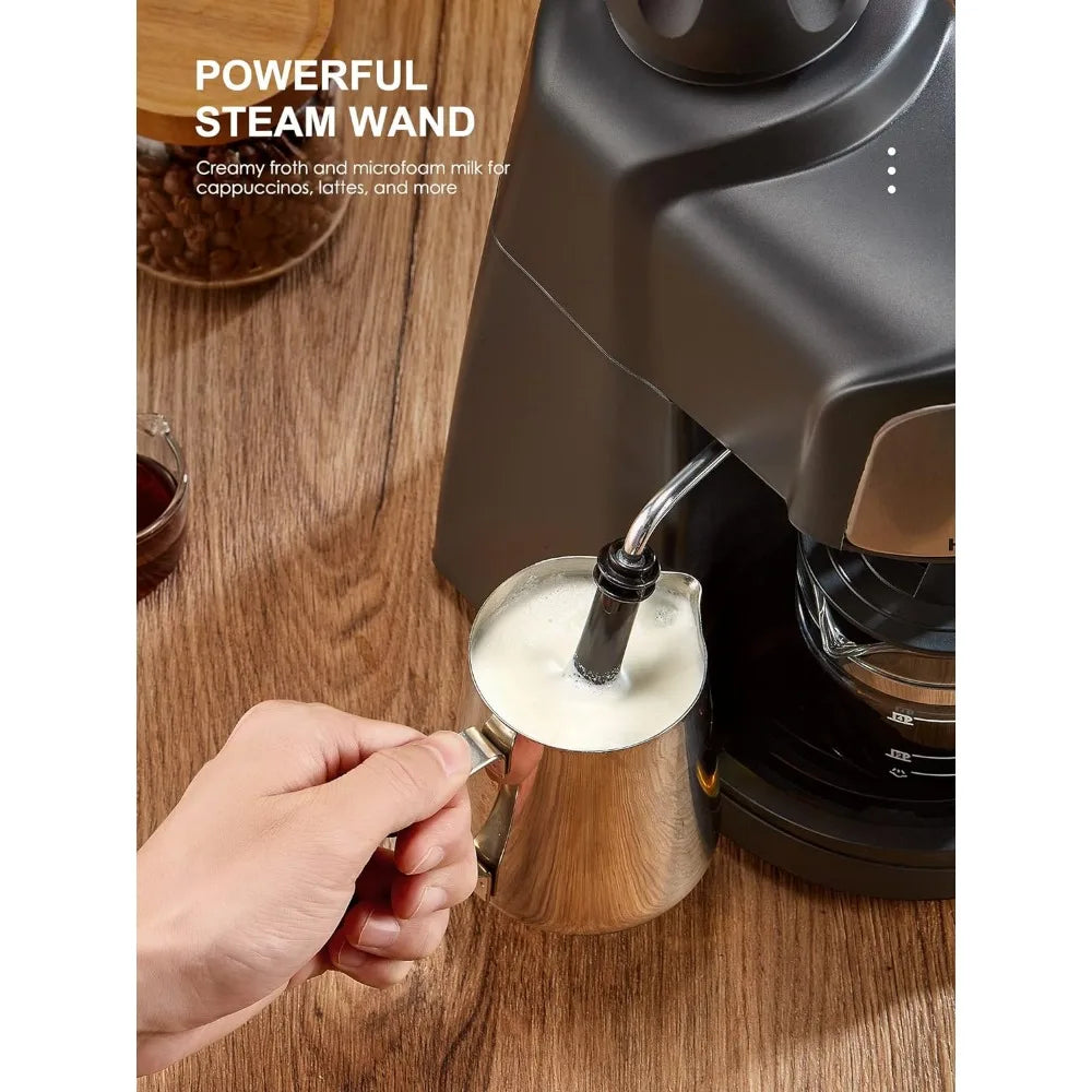 1-4 Cups Coffee Maker Machine