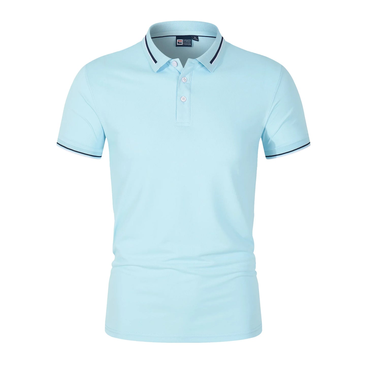 Men's Cotton Casual Polo Shirt