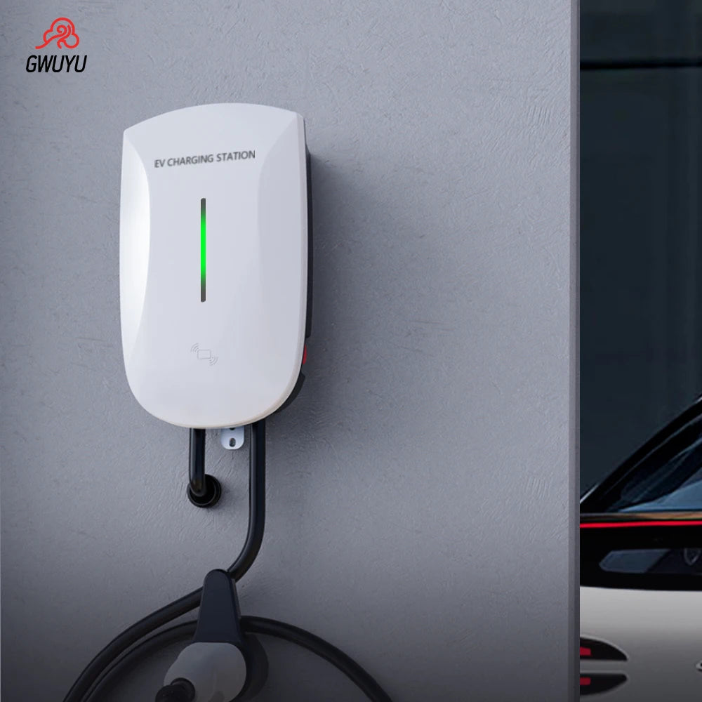 7.6KW 220V 22KW 380V 11KW 16A 3 Phase EV Charging