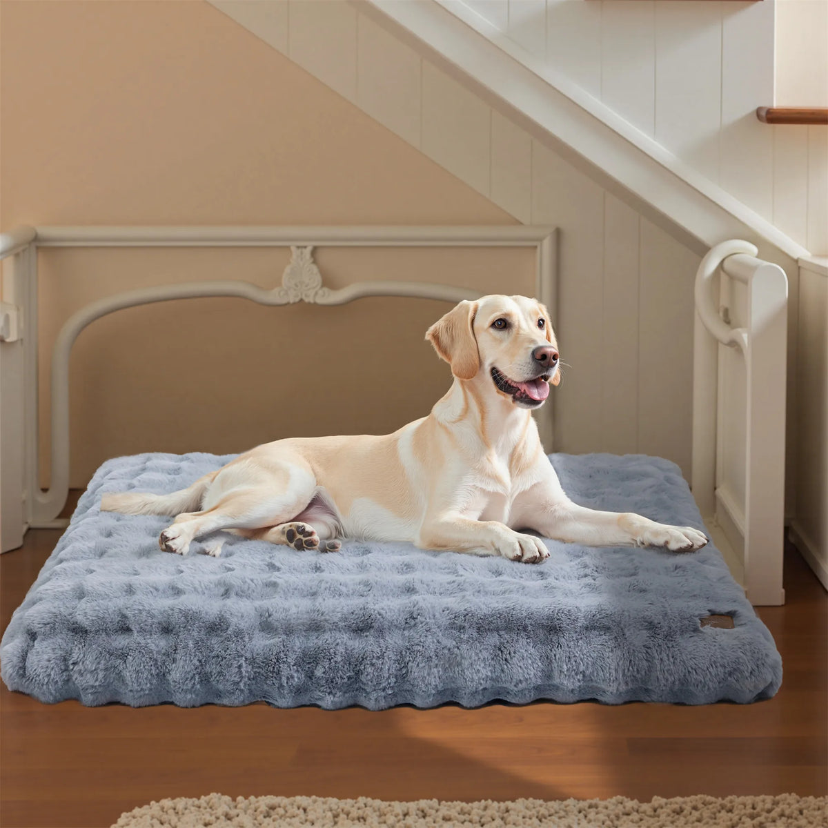Fluffy Dog Crate Bed