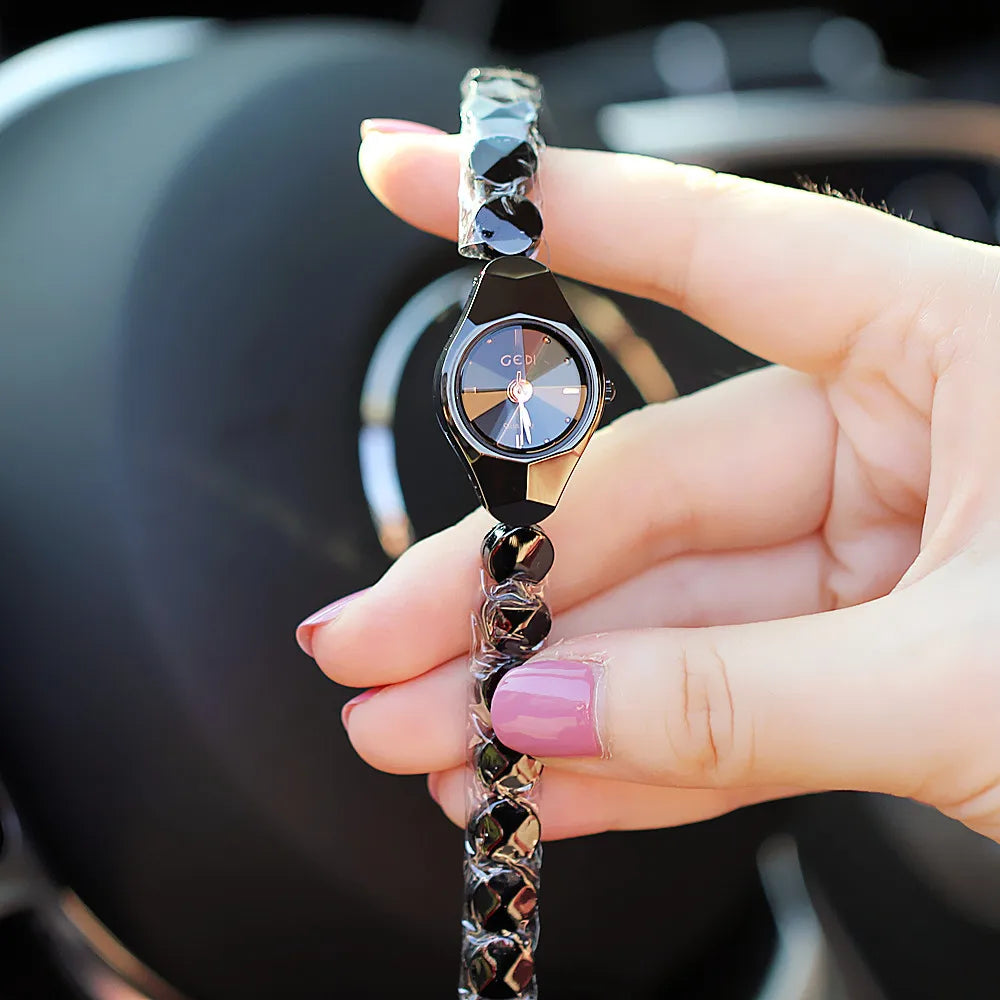 Women Luxury Brand Ceramic Watch