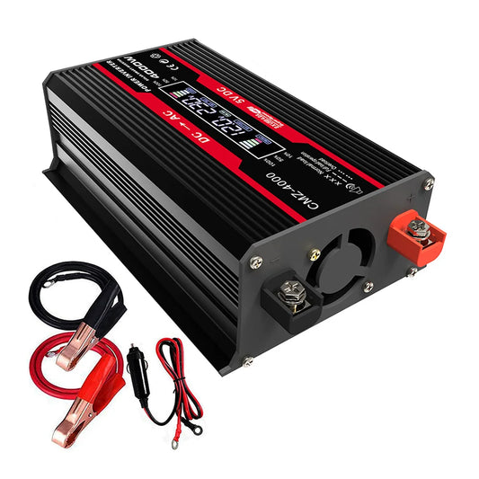 12V to 110V/220V LCD Display Inverter