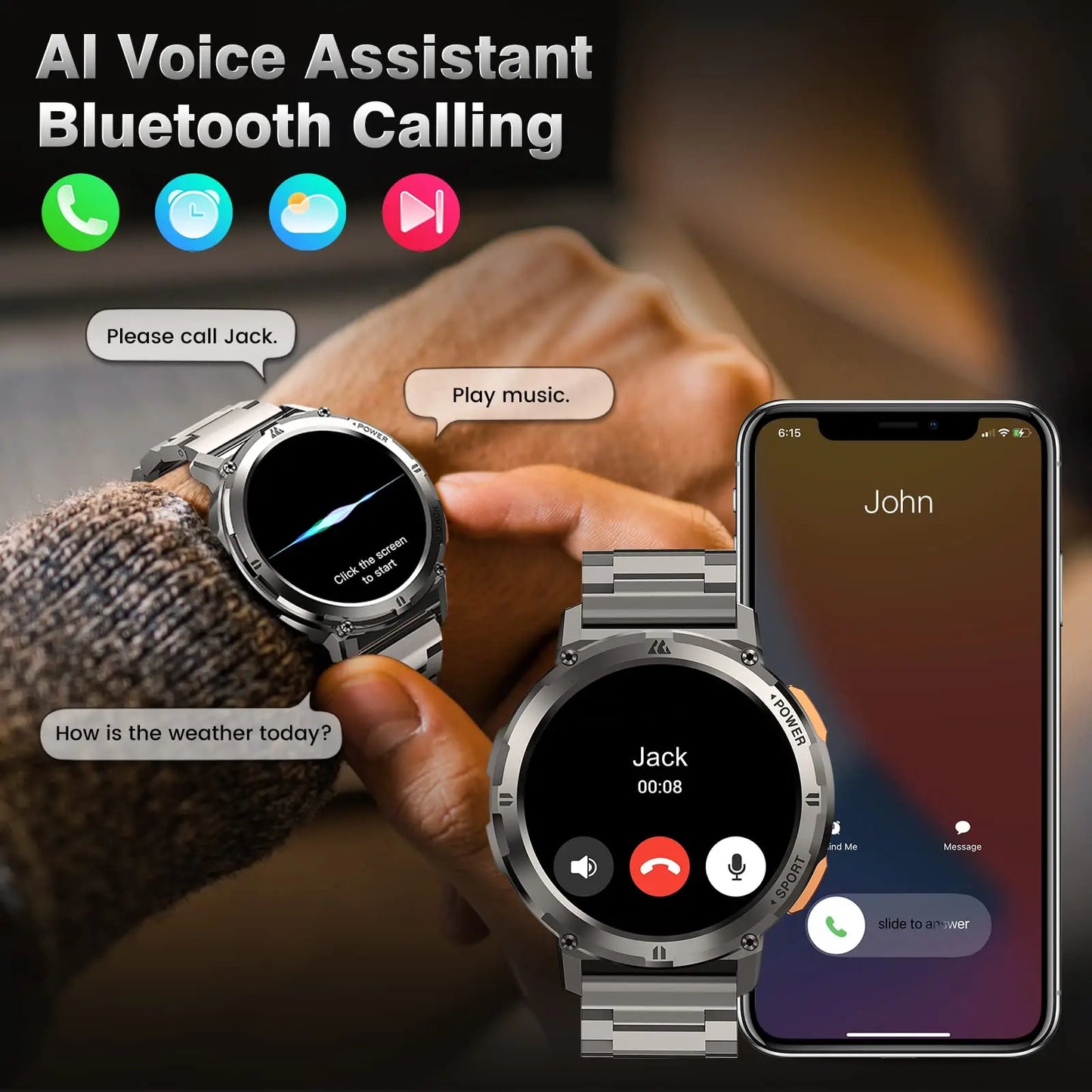 Bluetooth Call Smartwatch