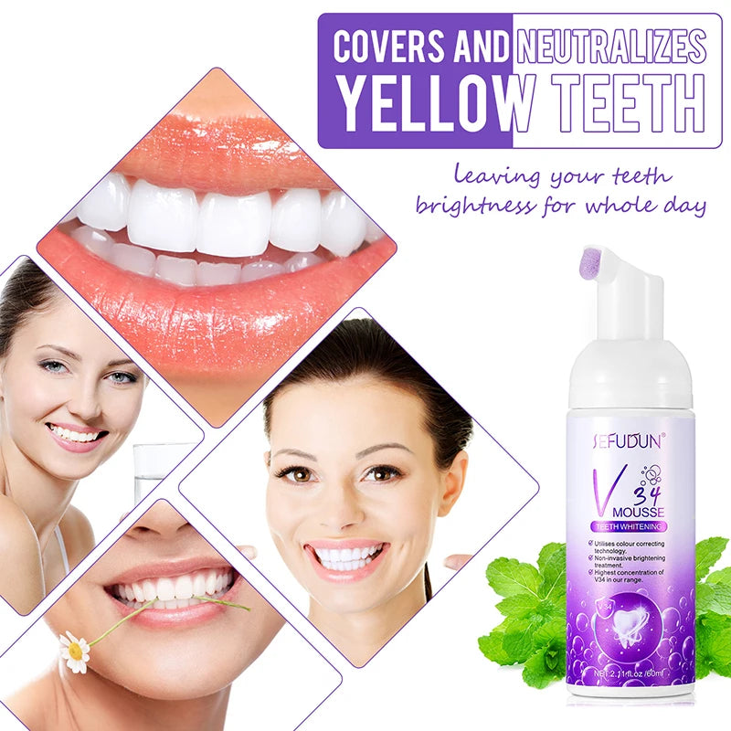 V34 Series Tooth Whitening Toothpaste