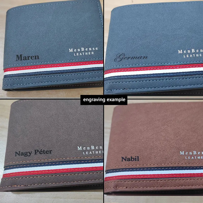 High Quality PU Leather Men's Wallet