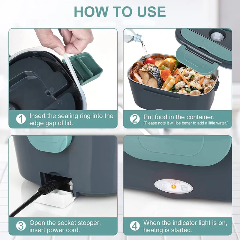 Home Car Electric Heating Lunch Box