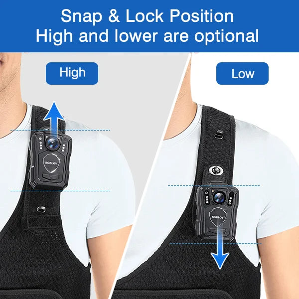 Durable Shoulder Single Vest Body Camera