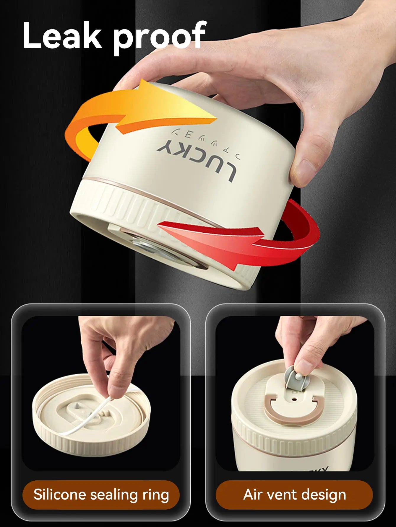 Portable Keep Warm Lunch Container With Insulated Bag