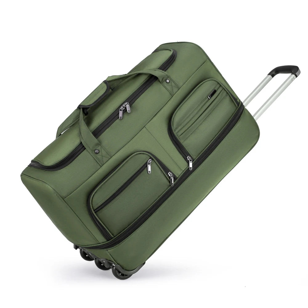 Waterproof 18 Inches Oxford Cloth Trolley Travel Bag