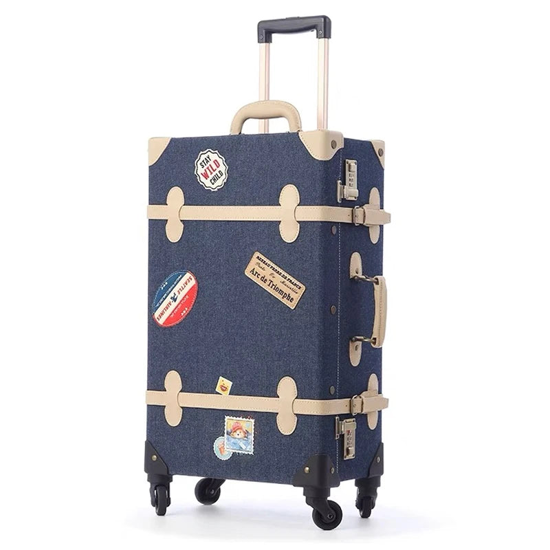 Vintage Oxford cloth Travel Luggage Bag