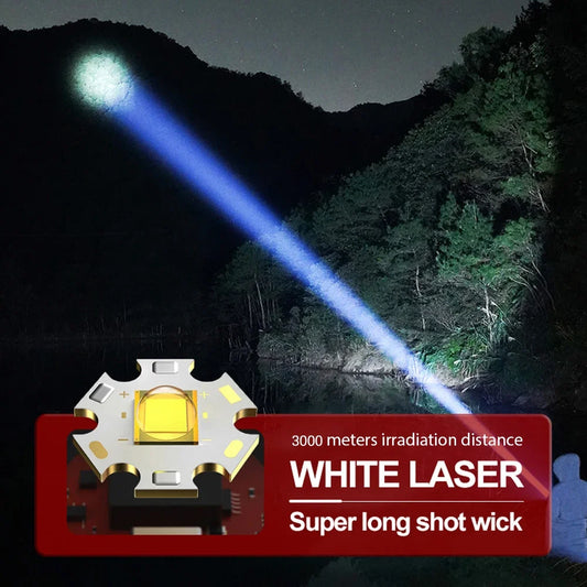 High Power Long Range LEP Flashlight