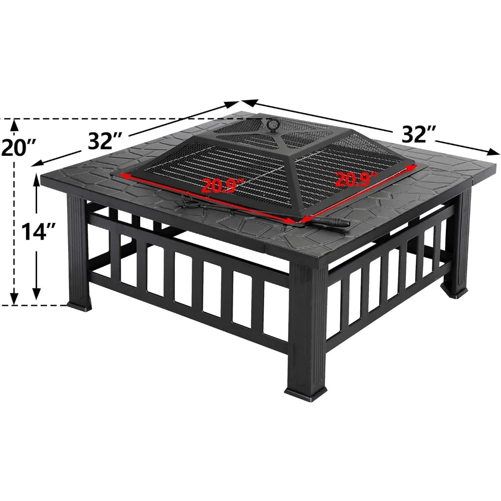 Wood Burning Firepit Stove