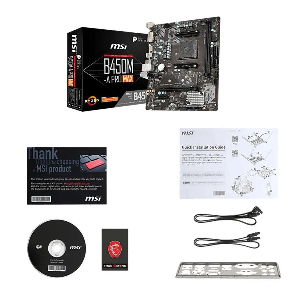 B450M-A PRO MAX New Motherboard