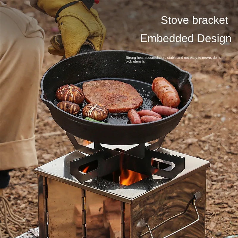 Outdoor Picnic Barbecue Fire Pit Furnace