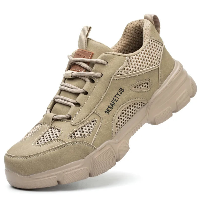Men Safety Anti-smash Anti-stab Work Boots