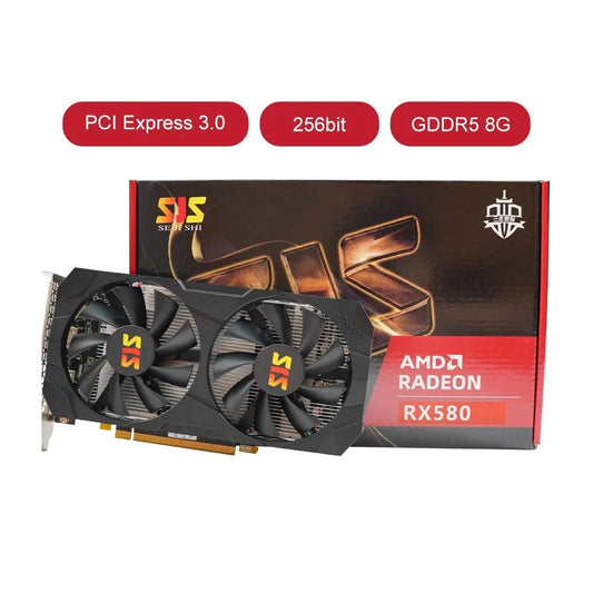 RX 580 8GB 2048SP 256Bit GDDR5 Graphics Card