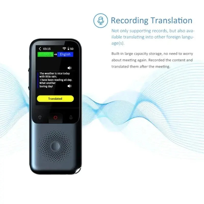 Smart Voice Translation Camera Device