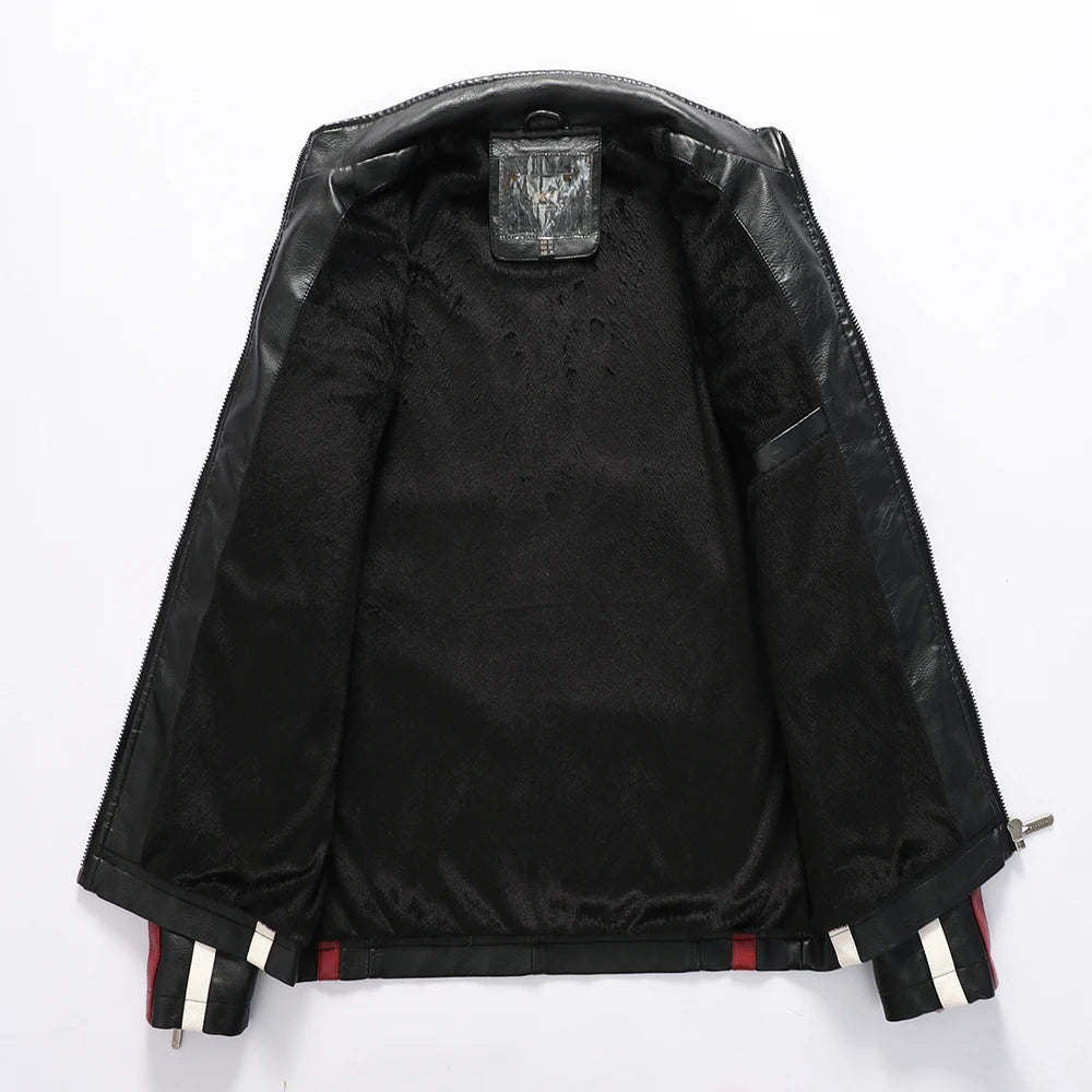 Mens Vintage Motorcycle Jacket
