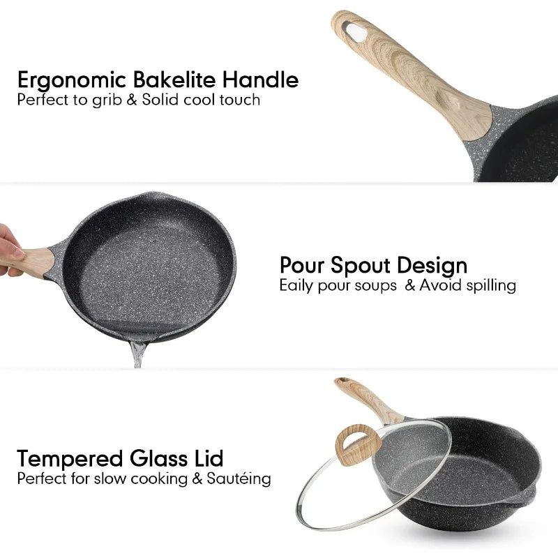 20PCS Pots and Pans Set