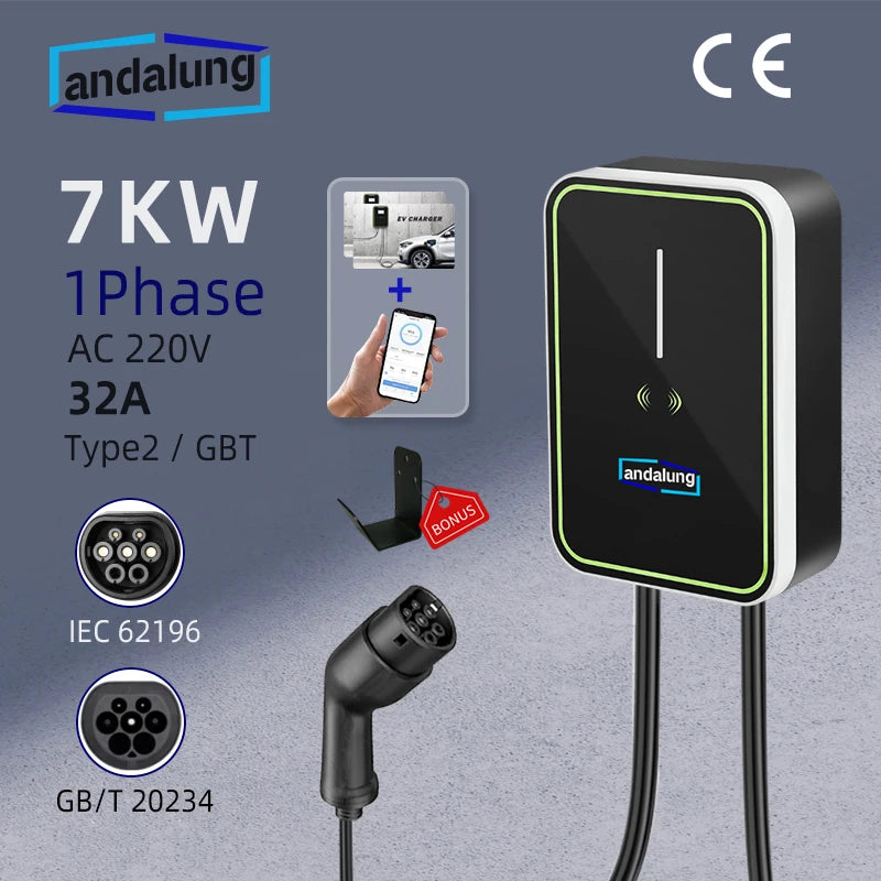 7Kw 32A Electric Vehicle EV Charger