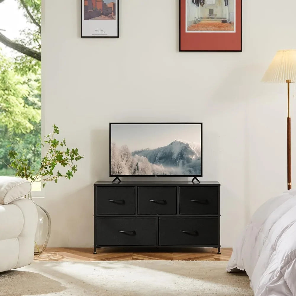 5-Drawer Fabric Dresser