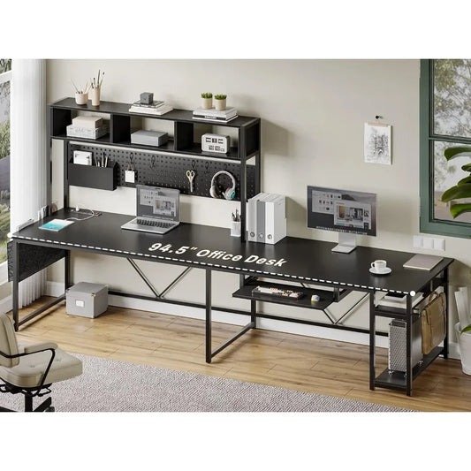 L Shaped Reversible Gaming Computer Desk