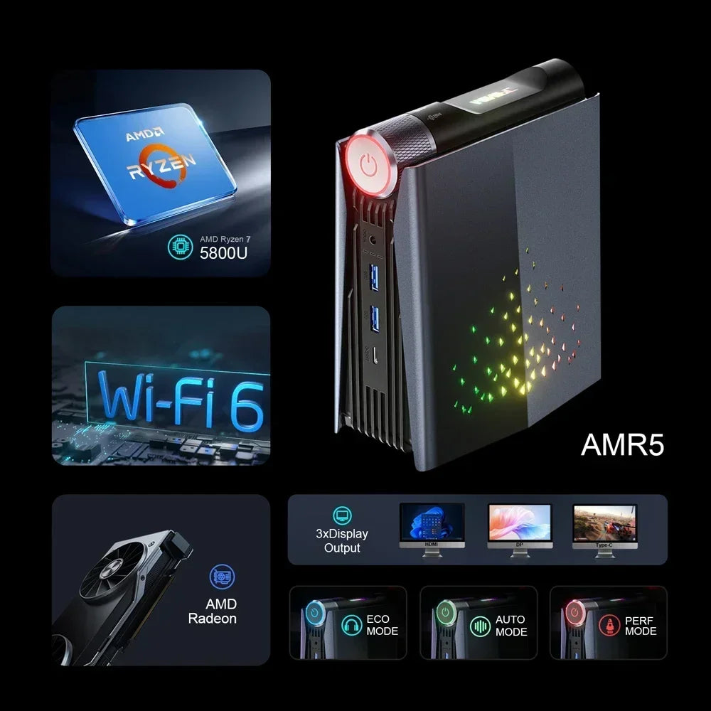 AMR5 AM08 Mini PC