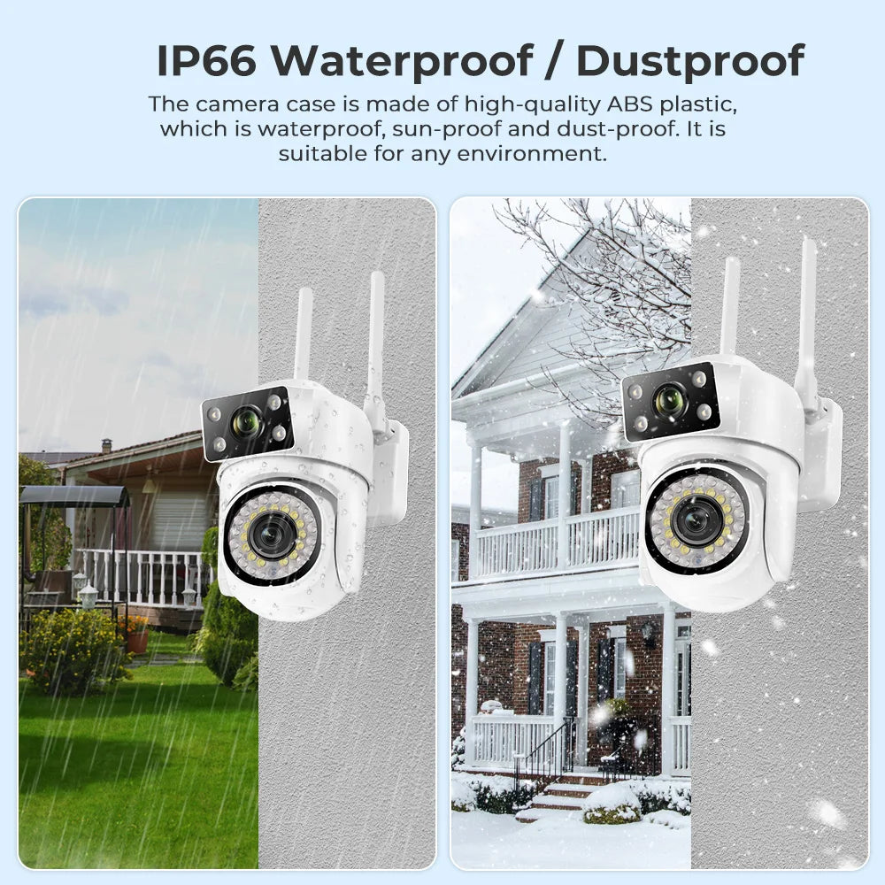 8MP 4K PTZ Wifi Camera