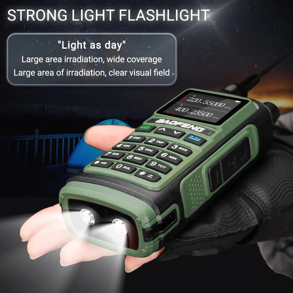 UV 17 Pro Wireless Copy Frequency Walkie Talkie