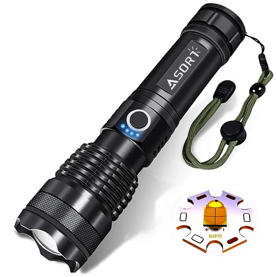 Most Powerful LED Rechargeable Flashlight