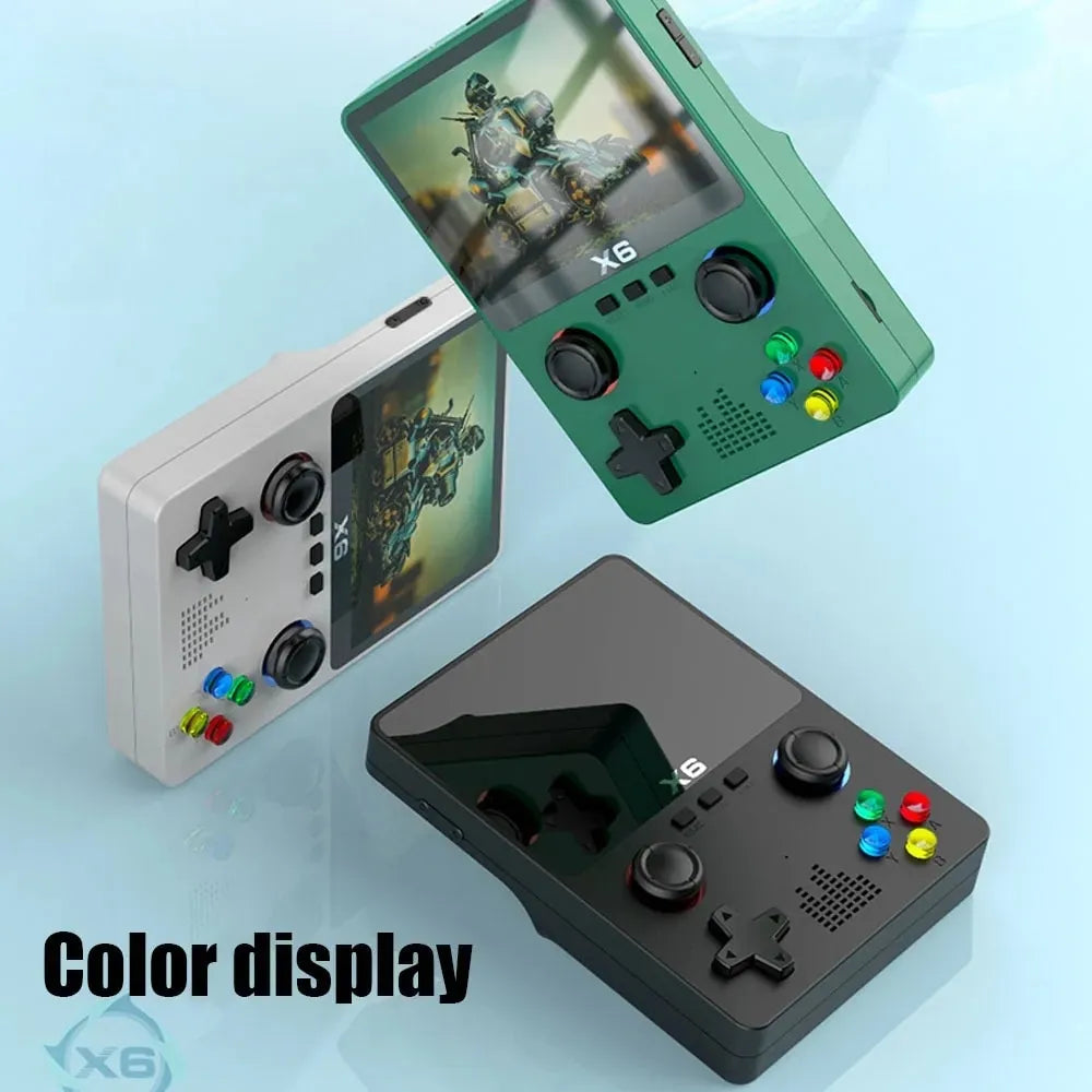 X6 3.5Inch IPS Screen Handheld Game Console