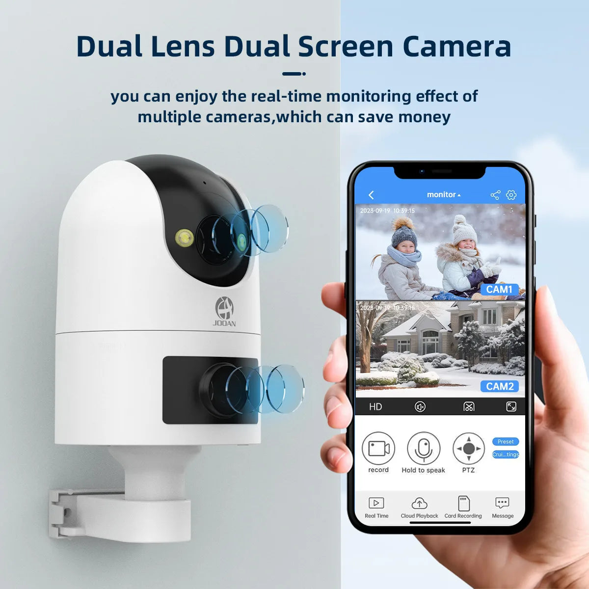 4K PTZ IP Outdoor Camera