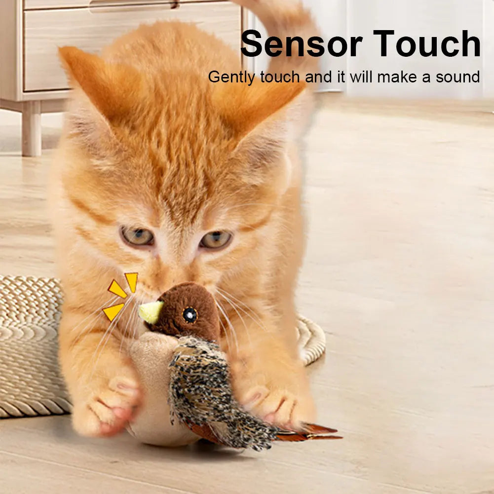 Flying Bird Cat Toy
