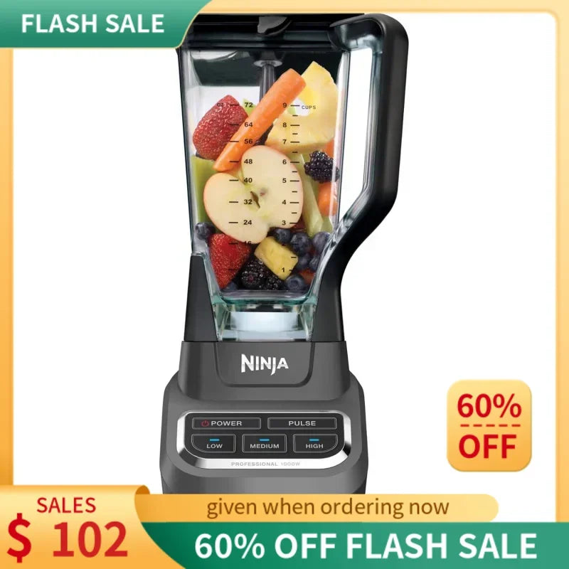 Ninja BL610 Professional 72 Oz Countertop Blender
