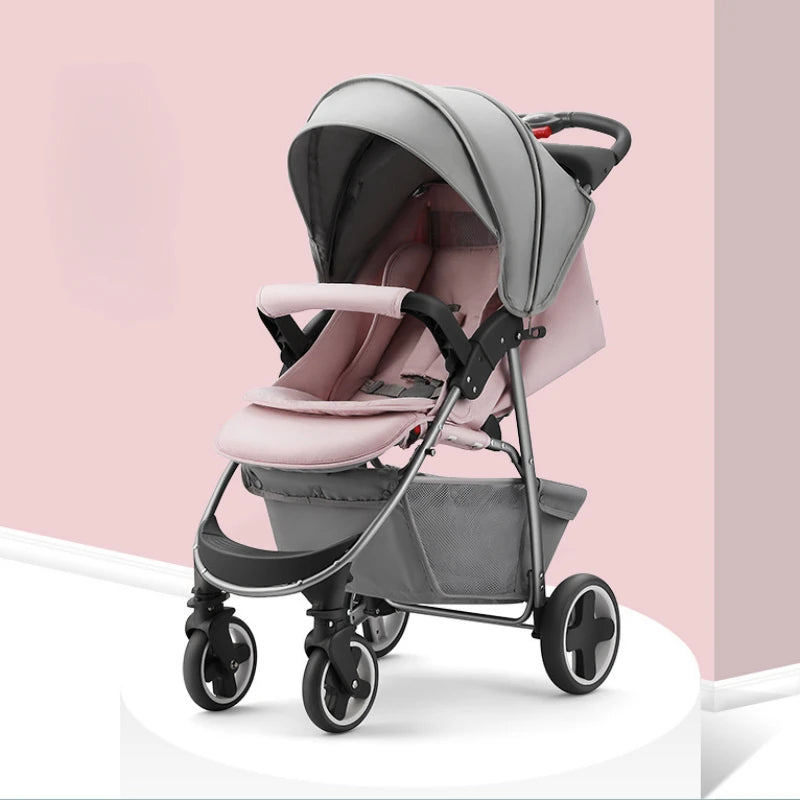 Portable Folding Four Wheels Stroller